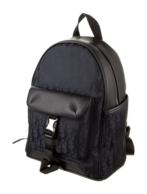 black dior backpack|dior explorer backpack.